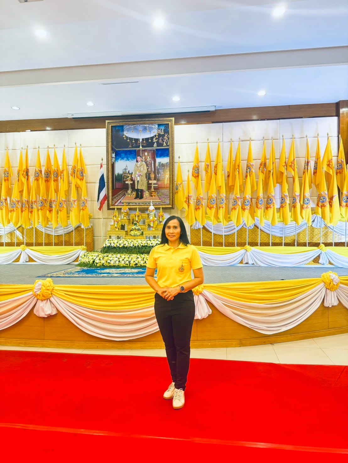 title - ร่วมพิธีกิจกรรมเฉลิมฉลองธงตราสัญลักษณ์งานเฉลิมพระเกียรติพระบาทสมเด็จพระเจ้าอยู่หัว เนื่องในโอกาสพระราชพิธีมหามงคลเฉลิมพระชนมพรรษา 6 รอบ 28 กรกฎาคม 2567 ของจังหวัดนครนายก ร่วมพิธีเปิดนิทรรศการเฉลิมพระเกียรติพระบาทสมเด็จพระเจ้าอยู่หัว เกี่ยวกับพระราชประวัติและพระราชกรณียกิจและรับชมการแสดงบูชาพญาสัตตนาคาปกป้องรักษาพระบาทไท้ เทิดพระเกียรติสยมภูวไนยราชามหาวชิราลงกรณ์